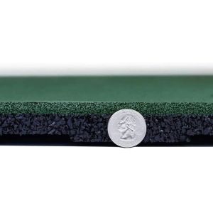 Rubber Tiles 20" X 20" X 1” Thick For Racecourse Use Horse Stable Floor Safety