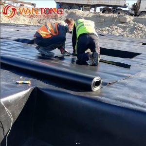 Pond Liner Waterproof Sheet Fish Farm 1.5mm HDPE Geomembrane for Chinese Design