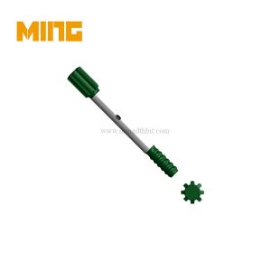 COP1838 Drill Shank Adapter Drill Steel Pipe For Top Hammer 435mm