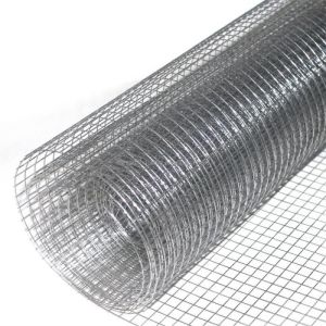 Galvanized Welded Wire Mesh Construction Material With Square Hole Electric