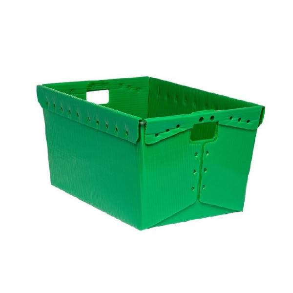 Conductive Folding Corrugated Plastic Reusable Box Corrugated Plastic Box for