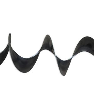 Continuous Cold Rolled Screw Flight Blade Segments Carbon Steel Material