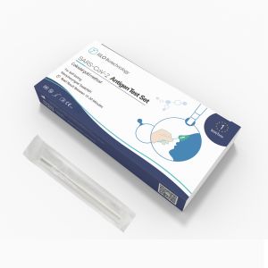 Buy cheap ISO 13485 SARS-CoV-2 Rapid Test Device Nasopharyngeal Swab Test Kit Class III from wholesalers