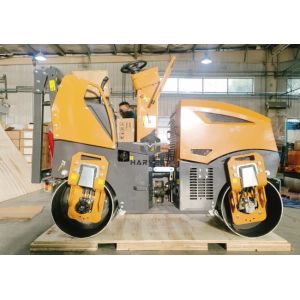 China 2 Ton Double Drum Road Roller With Yammer Engine 18.6kw For Sale In Africa on sale