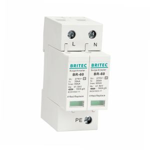 BR385-60 Type 2 Surge Protection Device 1P SPD 60kA Lightning Arrestors
