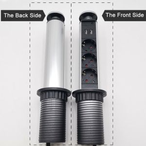 Globalize Type Desktop Clamp Power Strip 1 Way And 2USB CE Passed