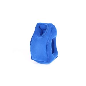 High Durability Inflatable Neck Rest , Custom Color Blow Up Travel Neck Pillow