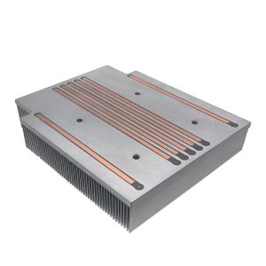 100mm Custom OEM Heatsink With Heat Pipe Soldered With Aluminum Fin