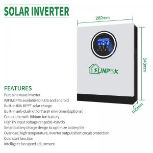 China Sunpok 48v Solar Inverter Sunpok Hybrid Off Grid Inverter Inverter Product on sale