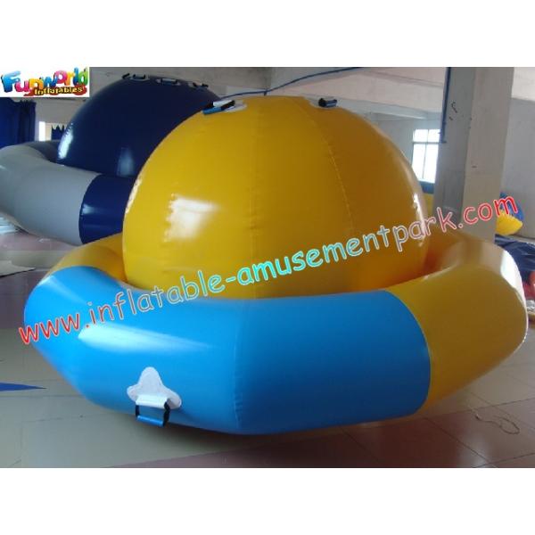 Customized Inflatable Water Toys For Saturn Rocker With 3x1.5 Meter