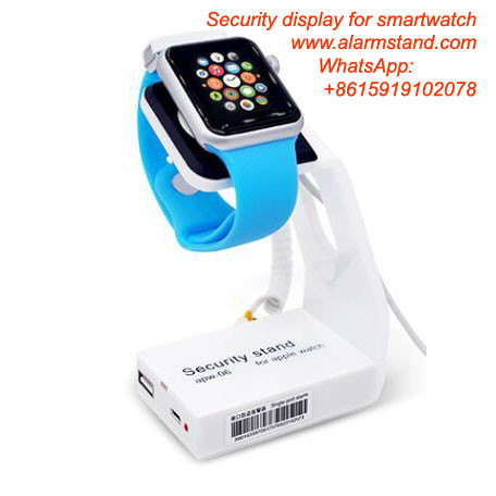 Quality COMER anti-theft mobile phone accessories stores smart watch alarm stand security locking devices wholesale