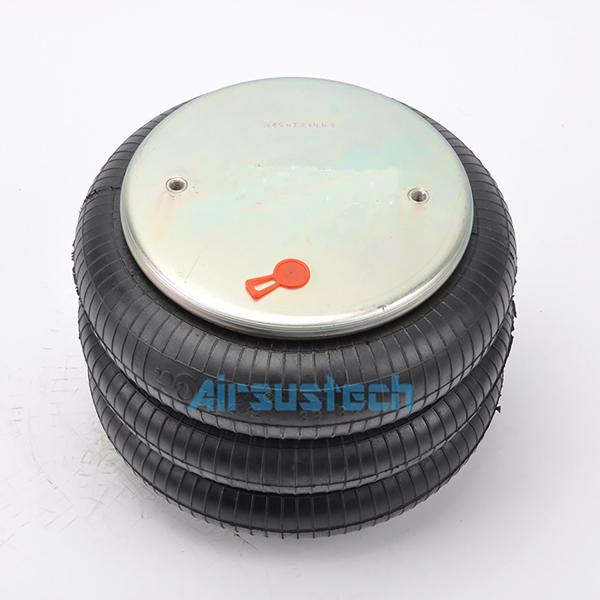 Quality Gas Filled Firestone Air Springs W01-358-8030 Triple Convoluted Rubber Bellow wholesale