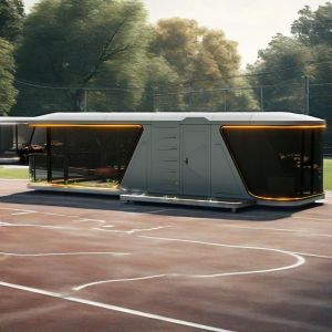 Cheap Modular Space Capsule House with Solar Panels &amp; Thermal Insulation for sale