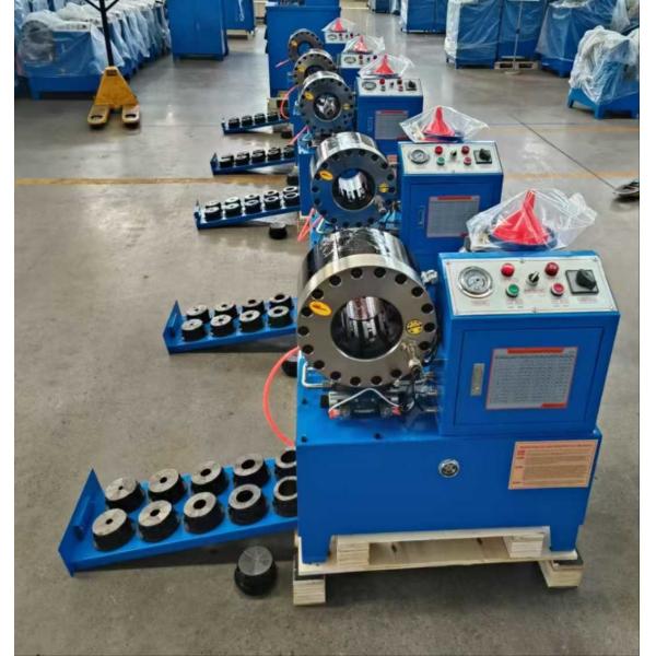 Button Control System 2 Inch 10 Dies DX68 Hose Crimping Machine Hose Crimper 3KW/4KW