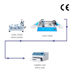 Mini CHM-T36VB Desktop 2 Head Asm Led Surface Placement Equipment Smt Pick and