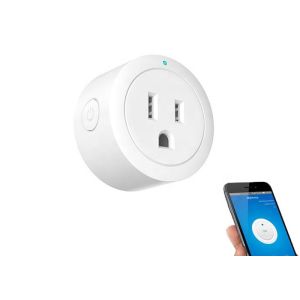 AC 100V-240V Smart Home Automation System 10A WiFi Plug Works With Amazon Alexa