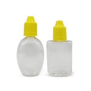 30ml Oval And Square Plastic Squre Shape bottles