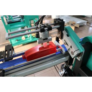 250X150mm 2000pcs/Hr Digital Foil Hot Stamping Machine For Round Containers