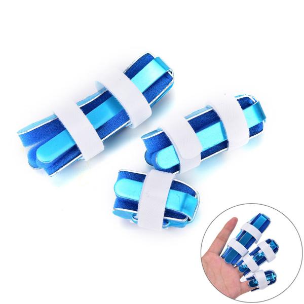 Quality Five shapes available finger support with foam S M L finger fracture splint wholesale
