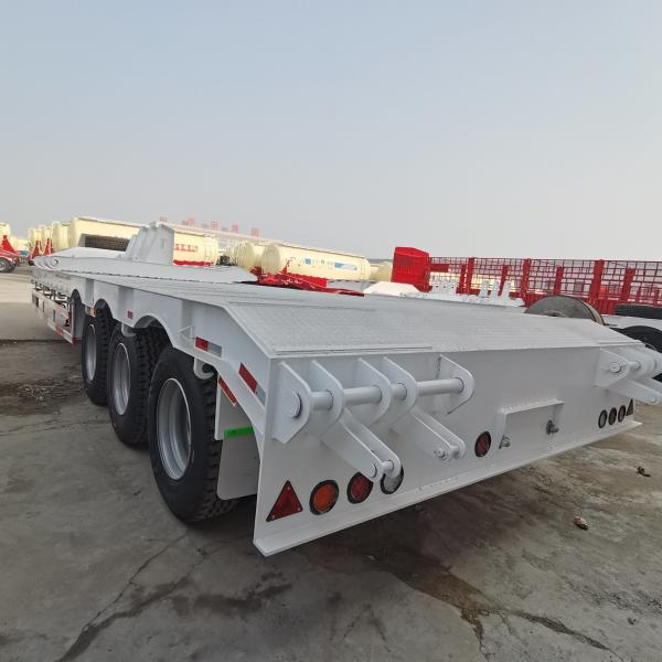 Quality 10t Grade Van-type Lowbed Trailer for Excavator 30/80/100 Tons Transportation Solution wholesale
