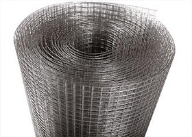 Ultra Thin Rigid Galvanized Square Mesh / Galvanized Hardware Cloth