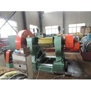 Old Tyre Rubber Crumb Line Rubber Cracker Mill To Get Rubber Powder