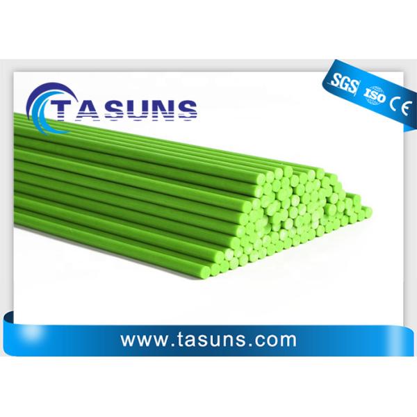 Quality Pultruded 0.8mm Solid Fiberglass Rods For Plant Climing Nursery Stakes Poles wholesale