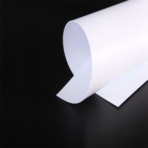 Lasering White 200micron Thickness Matte Surface PC Core Sheet for Passport and