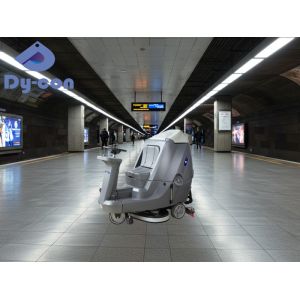 China Large Ride On Floor Scrubbers For Transportation Hubs on sale