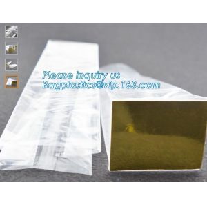 PP Packaging Square Bottom Snack Food Bag For Tea,Opp Square Bottom Bag Clear Cello Cellophane Plascit Gift Bag bagease