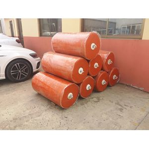 Dia 1200mm Polyurethane Floating Fenders Brightly Colored Foam Filled Fenders