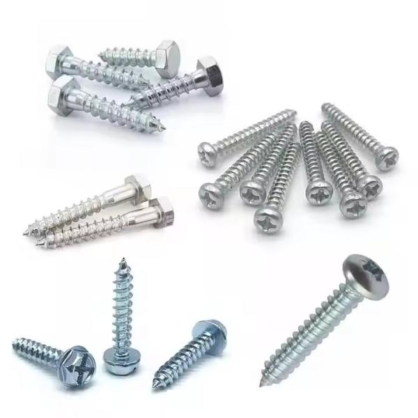 Quality Garage Door Fasteners, Self Tapper Hinge Screw With Rubber Washer, Track Bolts wholesale