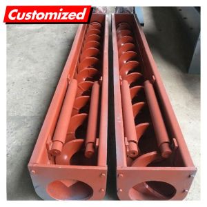 Flexible Shaftless Spiral Screw Conveyor Customized Screw Auger Feeder
