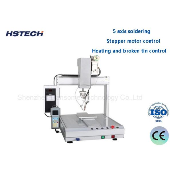 Quality Precision R Axis Single Head PCB Soldering Machine with Automatic Cleaning Function wholesale