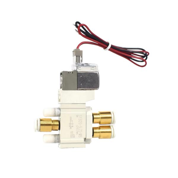 SY3420-5LZD-M5 SMC Solenoid Valve M5 X 0.8 3 Position Exhaust Center DC24V