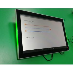10.1 Inch Tablet With POE Power, Inwall/Onwall Mount Bracket, LED Light Bar