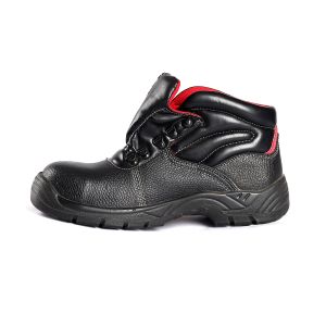 Cheap Customization Middle Cut Safety Shoes with BK Mesh Lining and Rubber EVA Outsole Material for sale