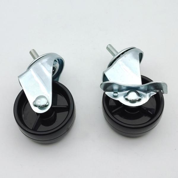 2 Ton Heavy Duty Adhesive Caster Wheel Top Plate Size 92*64mm Brake for Easy