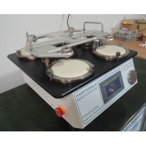4 Test Station SATRA TM31 Martindale Abrasion Tester with 44mm Abrasion Heads
