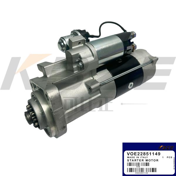 22851149 VOLVO D6E VOE22851149 24V 12T 5.5KW STARTER MOTOR FOR EC210 EC290 EXCAVATOR