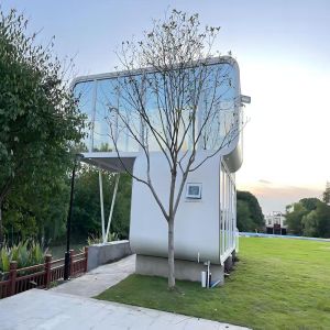 Modern Luxury Mobile Home Steel Container Villa for Leisure or Office Use