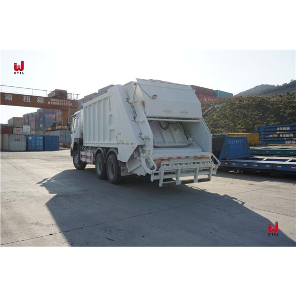 garbage compactor truck
