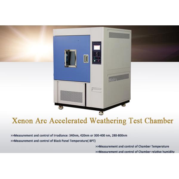 AC380V 50HZ Xenon Weathering Test Chamber / Weather Simulation Chamber XL-S-750