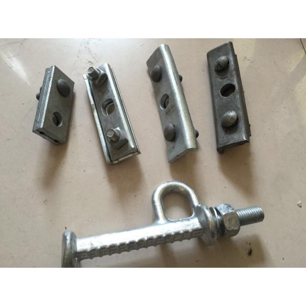 Quality Durable Power Line Fittings Galvanized Steel Anchor Bolt 5/8 3/4 Length High Strength wholesale