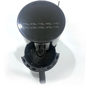 1800w Electric Air Fryer With 2 Manual Control Knobs For Home Appliance