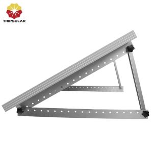 Solar Module Applicable Adjustable PV Triangle Brackets for Open Field