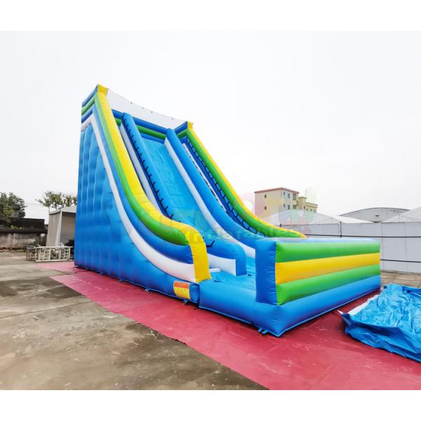 Quality Customized Size PVC Tarpaulin Commercial Inflatable Slide wholesale