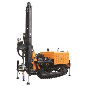 China Portable Diesel Rotary Geothermal Water Well Drilling Rig on sale
