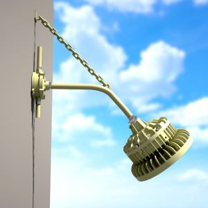 Hazardous Location High Bay Fixtures 120w Pole Mounting