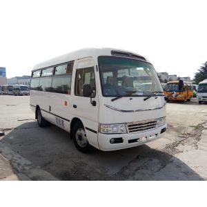 Big Passenger Coaster Star Travel Buses Durable Red With 19 Seats Capacity
